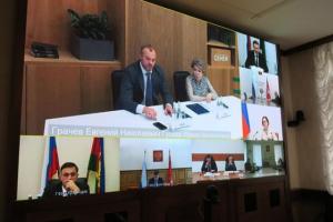 Екатерина Шугрина выступила на заседании Совета по местному самоуправлению при полномочном представителе Президента РФ в ЮФО