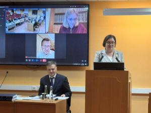 Екатерина Шугрина выступила в МГУ им М.В. Ломоносова официальным оппонентом по кандидатской диссертации